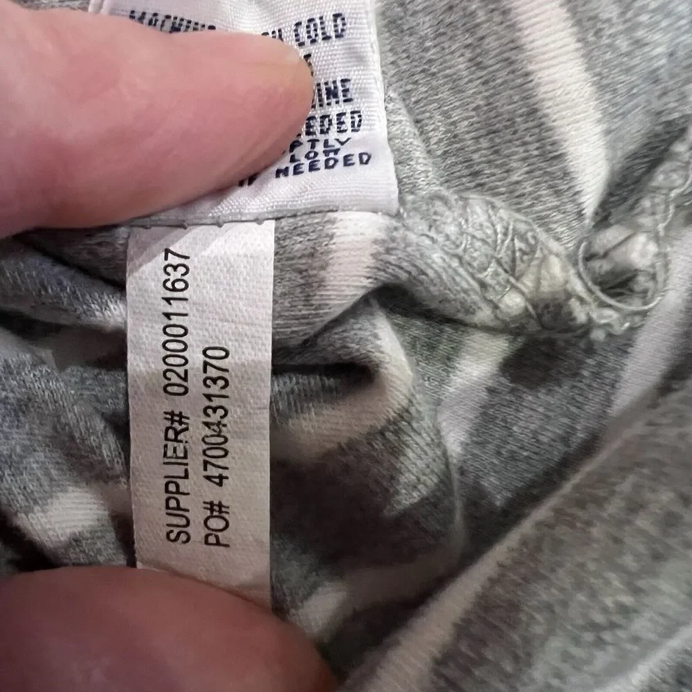 Polo Ralph Lauren Shirt‎ Mens Size XLGray Stripe Classic Fit Polo Pima Cotton